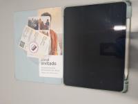 IPAD AIR WITH BLU COVER